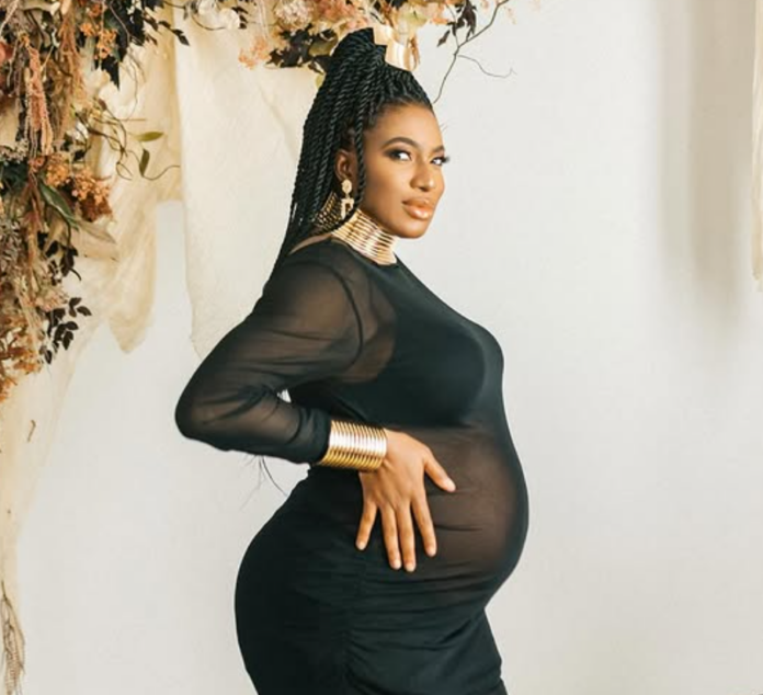 Pregnant Chika Ike