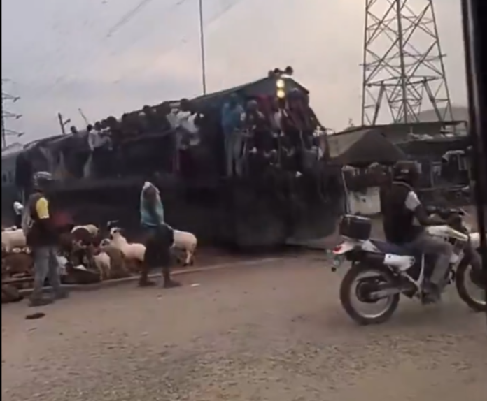 Train crash at Avenor