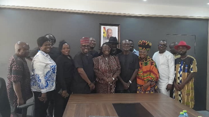 MUSIGA pays courtesy call on Tourism Minister