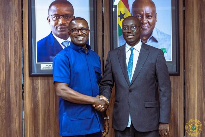 Ato Forson visits John Jinapor