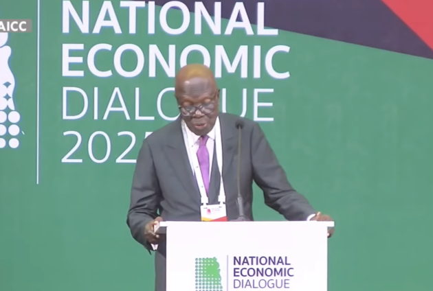 Dr Ishmael Yamson, Chairman of the seven-member team for the National Economic Dialogue