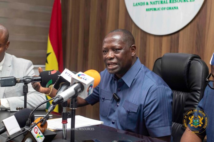 Minister for Lands and Natural Resources, Emmanuel Armah-Kofi Buah Minister for Lands and Natural Resources, Emmanuel Armah-Kofi Buah
