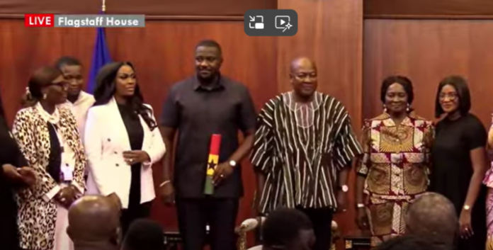 Mahama swears in Dumelo, Srem Sai, Suhuyini, other deputy ministers Mahama swears in Dumelo, Srem Sai, Suhuyini, other deputy ministers