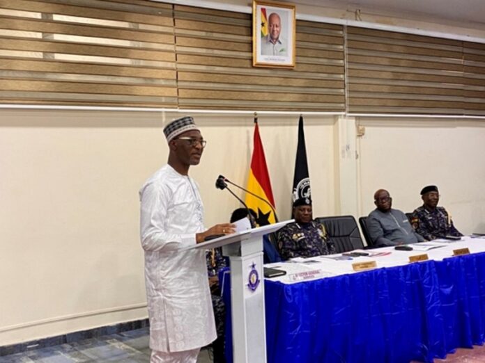The Minister of the Interior, Mohammed Mubarak Muntaka The Minister of the Interior, Mohammed Mubarak Muntaka