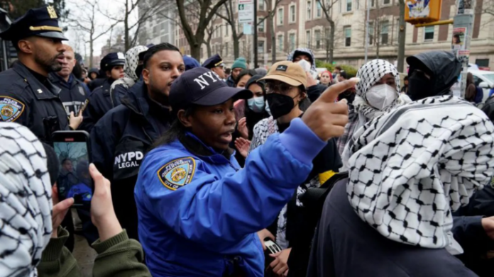 Students protest