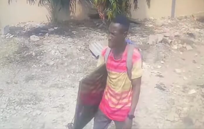 CCTV of theft