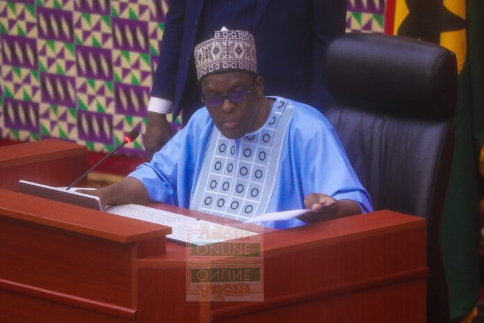 Alban Sumana Kingsford Bagbin ,Speaker of the Parliament of Ghana