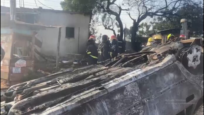 Teshie fire