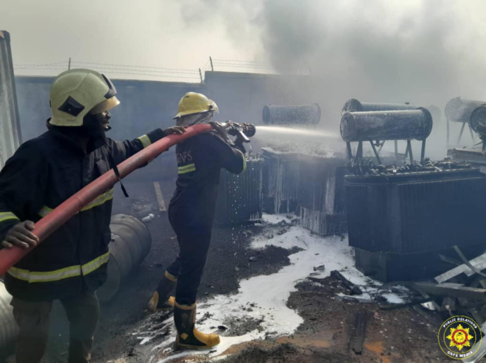Select Fire destroys GRIDCo-NEDCo warehouse in Tamale Fire destroys GRIDCo-NEDCo warehouse in Tamale