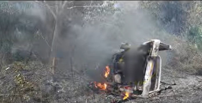 Asamankese-Suhum car fire