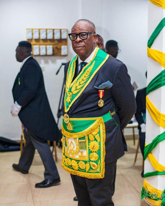 Right Worshipful (RW) Bro. Dr. Nortey Kwashie Omaboe