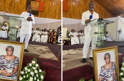 IGP Yohuno mother's funeral