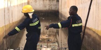 Nkwanta South MCE organizes draining of abandoned underpass