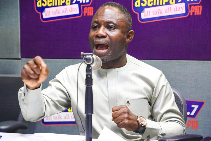 Kwabena Mintah Akandoh , MP for Juaboso Constituency