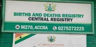 Births and Deaths Registry
