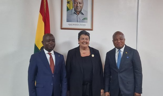 ‘We’ll continue to engage’- US Ambassador after meeting Ablakwa on 10% tariff