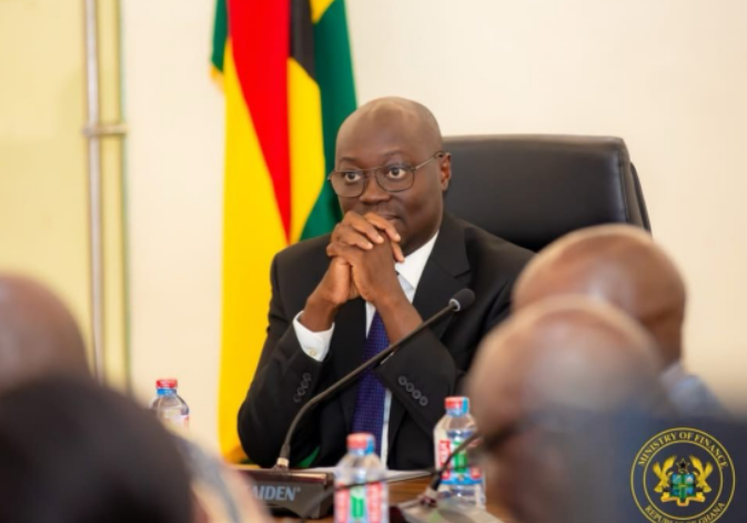 Minister for Finance, Dr. Cassiel Ato Forson