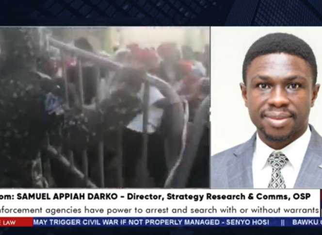 Director of the Strategy, Research, and Communication Division at the Office of the Special Prosecutor (OSP), Samuel Appiah Darko Director of the Strategy, Research, and Communication Division at the Office of the Special Prosecutor (OSP), Samuel Appiah Darko