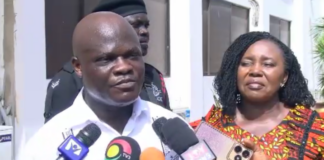 Minister for Local Government, Chieftaincy, and Religious Affairs, Ahmed Ibrahim,