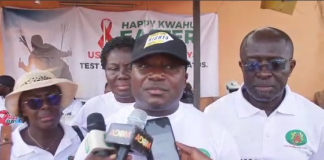 DR. KHARMACELLE PROPER AKANBONG - Ag. director- Ghana AIDS Commission.