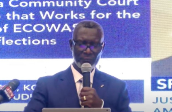 President of the ECOWAS Court of Justice, Justice Edward Amoako Asante President of the ECOWAS Court of Justice, Justice Edward Amoako Asante