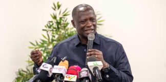 Minister for Lands and Natural Resources, Hon. Emmanuel Armah-Kofi Buah,
