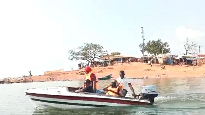 Krachi West MP donates 2 emergency speed boats to Agla Korpe, Navy detachment