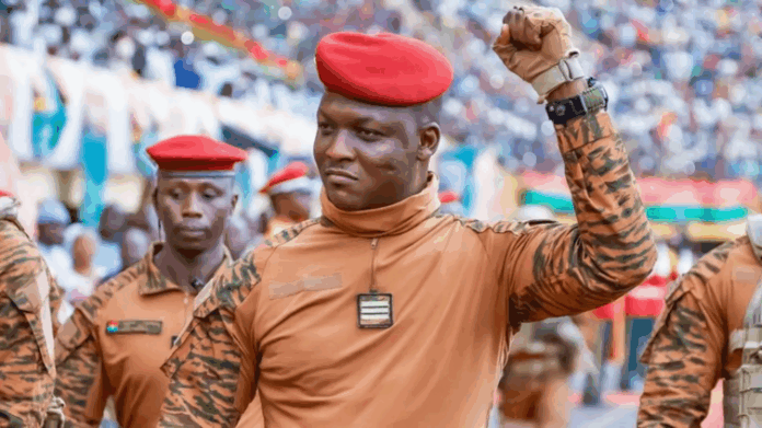 Burkina Faso's military ruler Capt Ibrahim Traoré