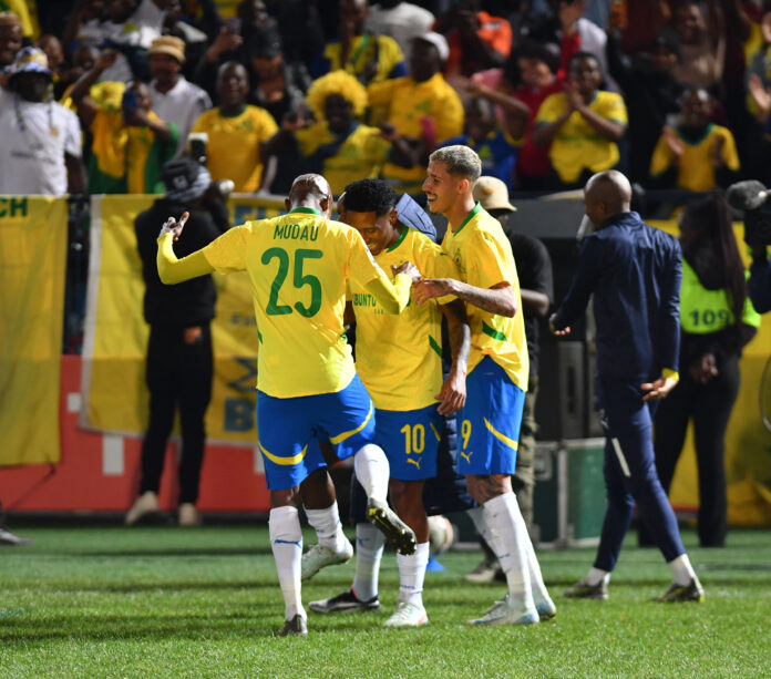 Football - Betway Premiership 2024/25 - Mamelodi Sundowns v Magesi FC - Loftus Versfeld Stadium - Pretoria