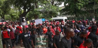 Demo against suspension of Chief Justice #SaveTheJudiciaryDemo