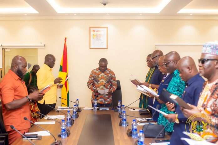 11-Member Ghana Cocoa Board Inaugurated with a Pledge to Revive the Sector