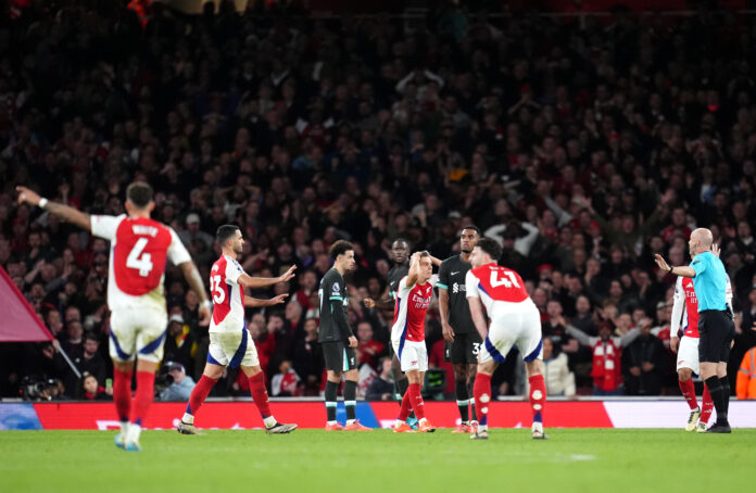 Arsenal v Liverpool - Premier League - Emirates Stadium