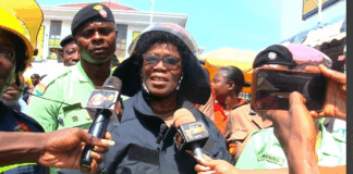 Regional Fire Commander, ACFO Melinda Mary Mensah-Atsigah,
