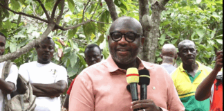 Chief Executive Officer of the Ghana Cocoa Board (COCOBOD), Dr. Ransford Abbey