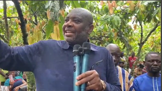Chief Executive Officer of the Ghana Cocoa Board (COCOBOD), Dr. Ransford Abbey