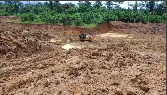 galamsey Illegal Miners Invade Akyem Ankaase Farms, Destroy Properties Amid Rising Tensions