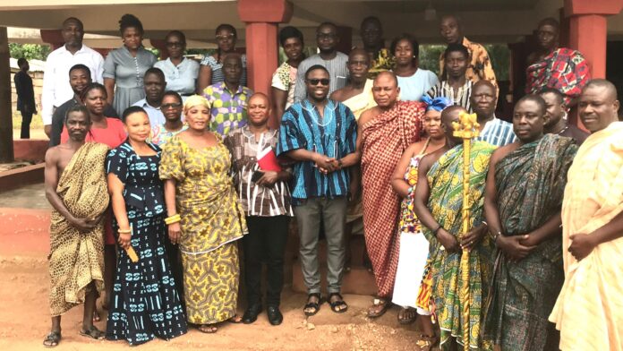 Buem-Jasikan MCE pays courtsey call on Chiefs