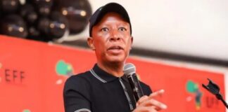 Julius Malema is known for his fiery rhetoric against Western powers