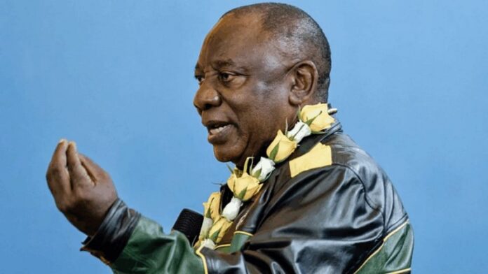South Africa's Cyril Ramaphosa