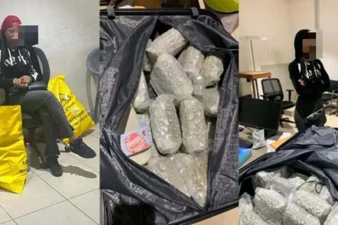 Woman remanded over possession of 17.92kg suspected cannabis