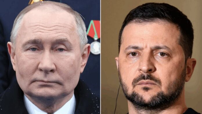 Zelensky and Putin