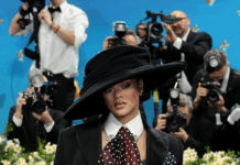 Rihanna expecting third child; debuts her baby bump at the Met Gala