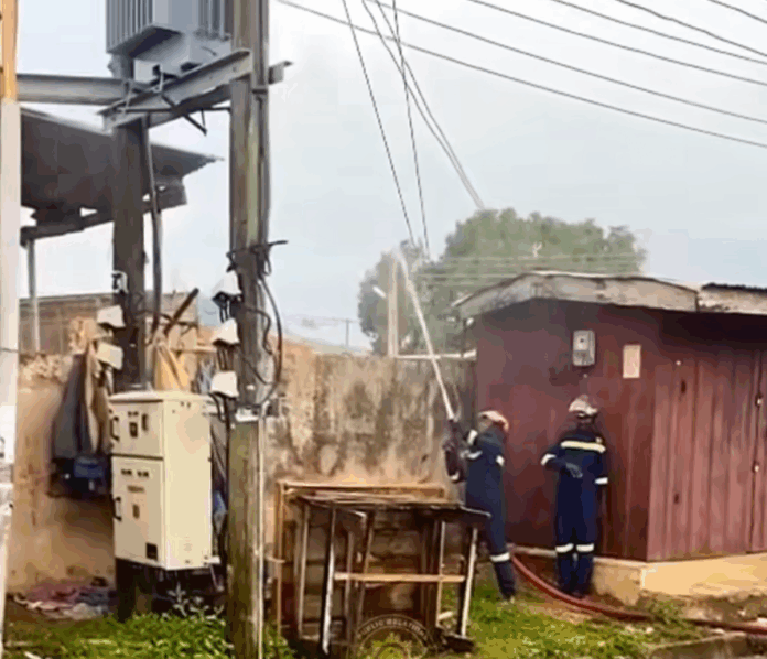 Nsawam market fire