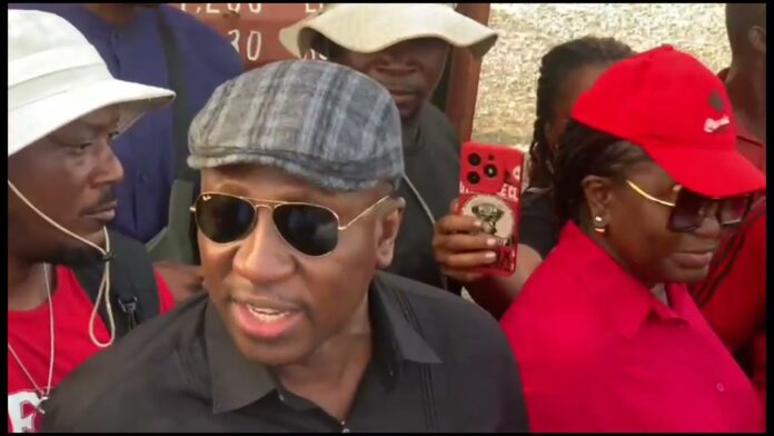 Video Thumbnail: NPP lead demo against suspension of Chief Justice