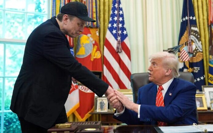 Trump and Elon Musk