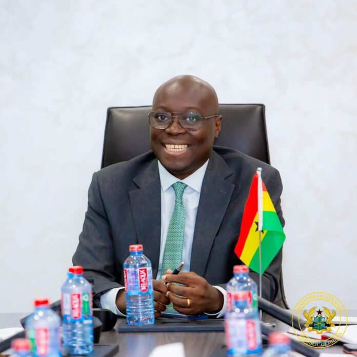 Minister for Finance, Dr. Cassiel Ato Forson,