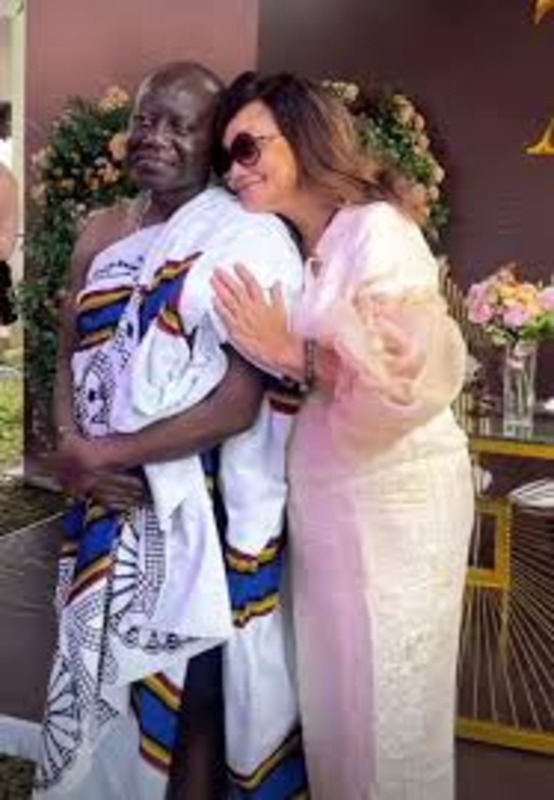 Ken Ofori-Atta and wife (1)