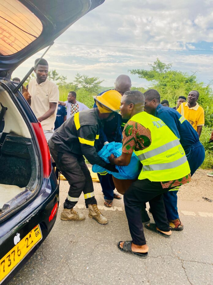 Driver dead, 3 pupils in critical condition in accident at Winneba Junction
