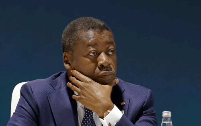 Togo's President Faure Essozimna Gnassingbe