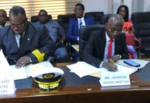 Asiedu Nketia sworn in as Board Chairman of GPHA